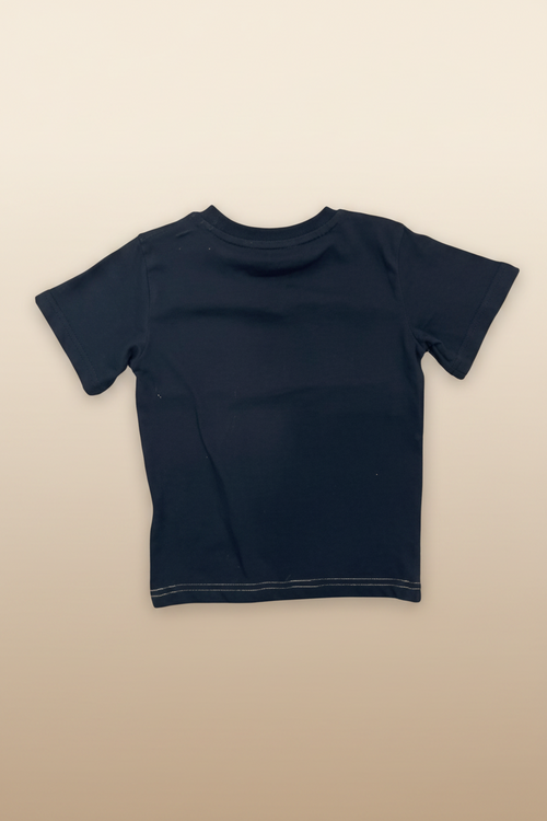 Ellesse Kids Colour Block T-Shirt - Beige back